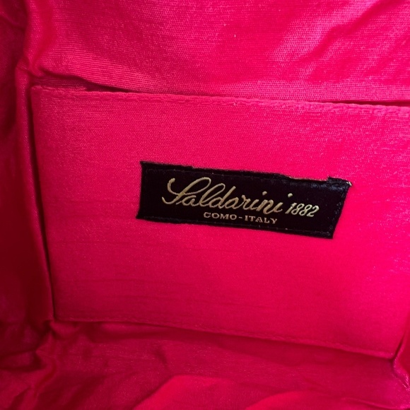 SALDARINI 1882 BEADED CLUTCH NWT LUXURY ELEGANT FORMAL WEDDING GUEST EVENING - Picture 8 of 12